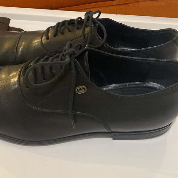 Gucci Cap Toe Leather Oxfords 9.5 - Picture 5 of 8